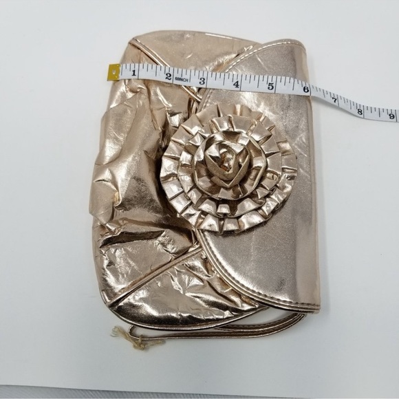 Loeffler Randall Rosset Clutch with Bow Rose Gold - Picture 9 of 9